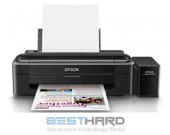Принтер EPSON L312, струйный, цвет: черный [c11ce57403]