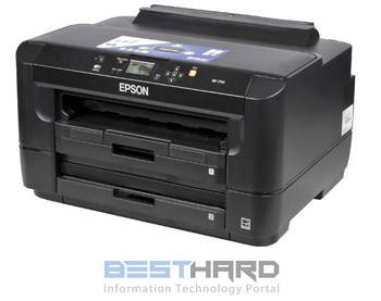 Принтер EPSON WorkForce WF-7110DTW, струйный, цвет: черный [c11cc99302]