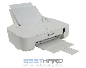 Принтер CANON PIXMA iP2840, струйный, цвет: белый [8745b007]
