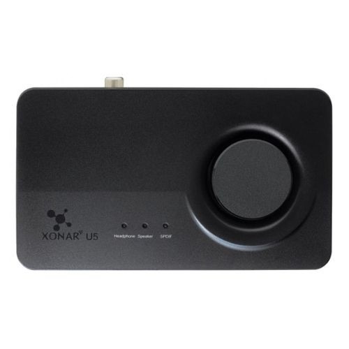 Звуковая карта USB ASUS Xonar U5,  5.1, Ret [337209]